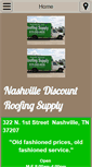 Mobile Screenshot of nashvilleroofingsupply.com